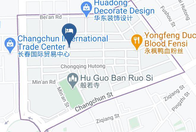Changchun - Yatai Hotel Maps