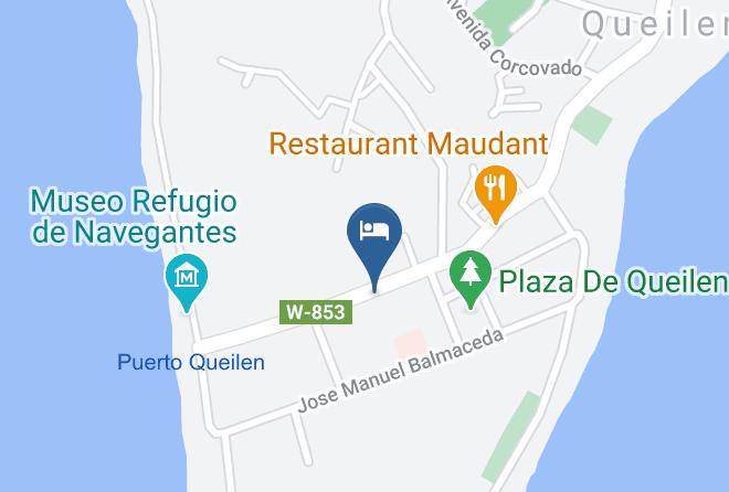 Chiloe Province - Yatehue Hotel & Tour Maps