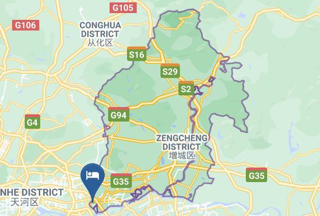 Guangzhou - Yating Fashion Hotel Maps