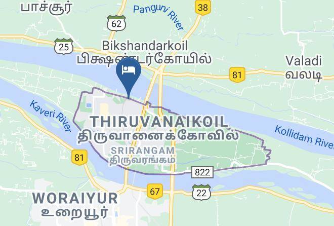 Tiruchirappalli - Yatri Nivas Srirangam Restaurant Maps