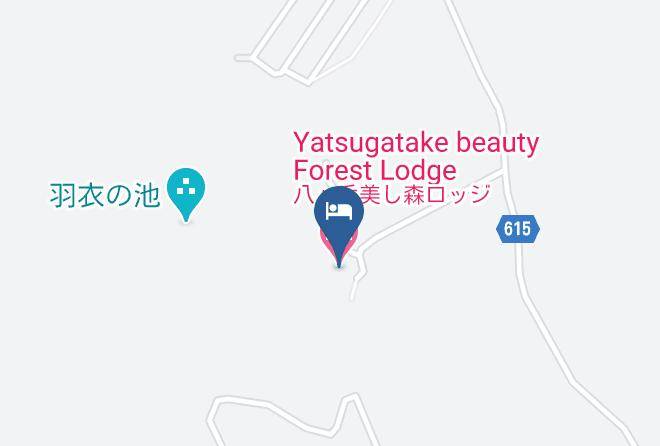 Hokuto City - Yatsugatake Beauty Forest Lodge Maps