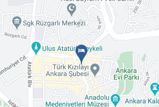 Yavuz Hotel Map