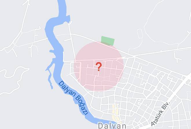 Ortaca - Yavuz Restoran Maps