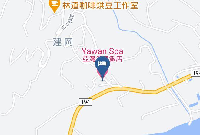 Taitungnty - Yawan Spa Hotel Maps