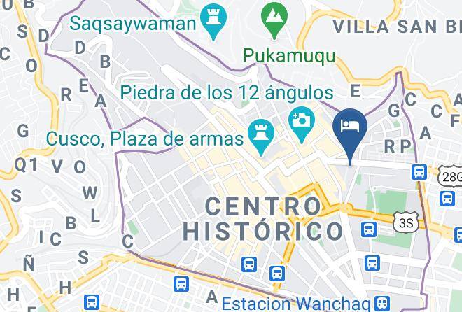 Cusco - Yawarmaki Hotel Maps