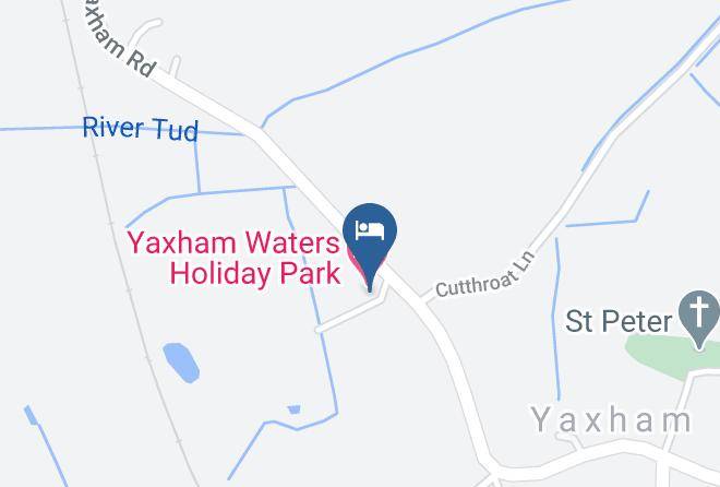Norfolk - Yaxham Waters Holiday Park Maps