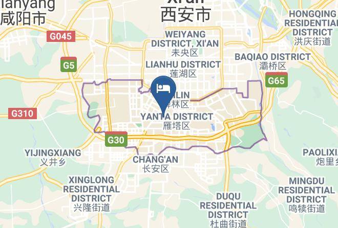 Xi An - Yaxin Hotel Maps