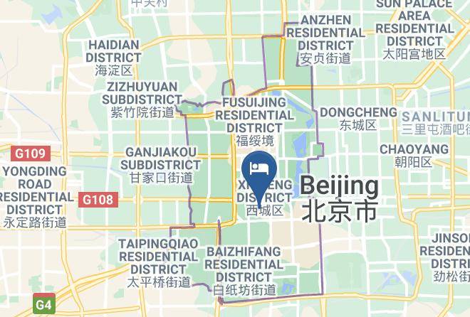 Xicheng District - Yaxiuju Hotel Maps