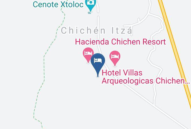Tinum - Yaxkin Spa Mayan Holistic Center Maps