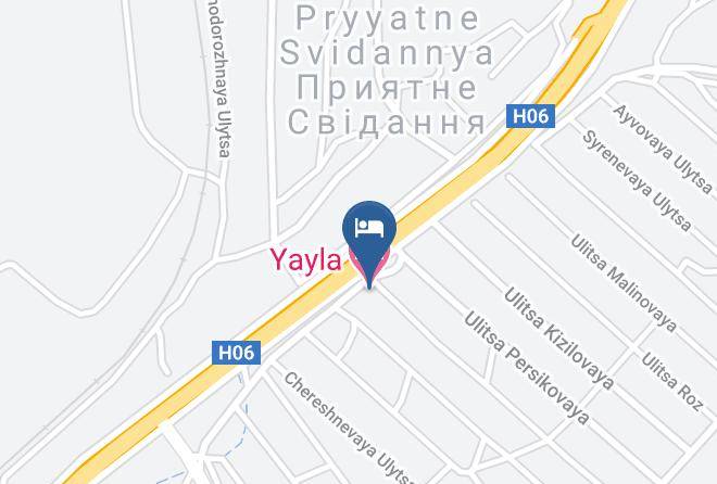 Bakhchysarai Raion - Yayla Hotel Maps