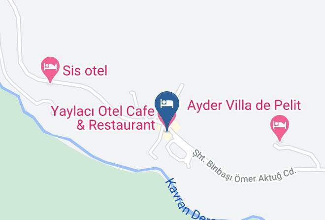 Camlihemsin - Yaylaci Otel Cafe & Restaurant Maps