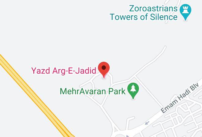 Yazd - Yazd Arg E Jadid Hotel Maps