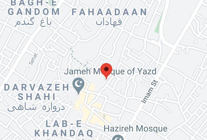 Yazd - Yazd Friendly Hotel Maps