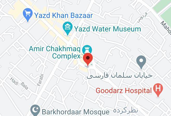 Yazd Traditional Hotel Map