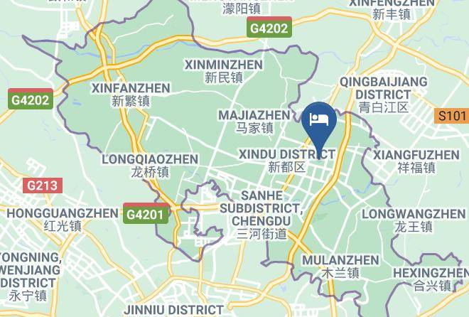 Chengdu - Yazhu Hotel Maps