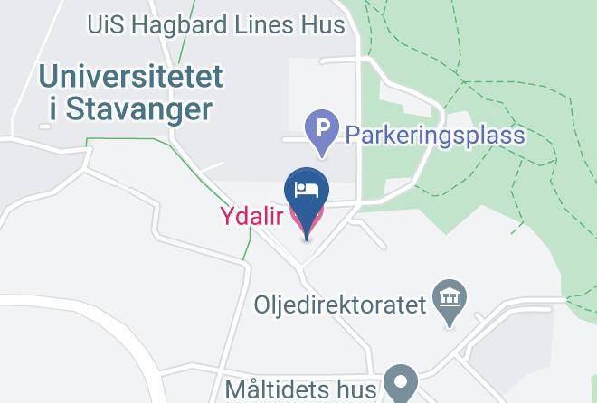 Ydalir Hotel Map
