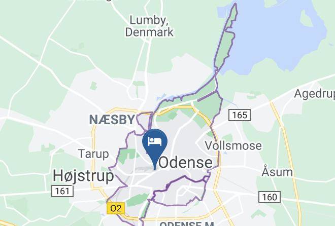 Milling Hotel Ansgar Map