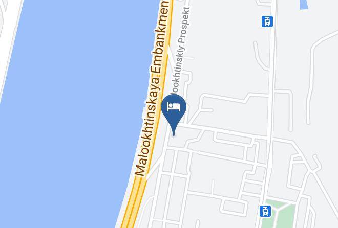Saint Petersburg - Yedem V Piter Malookhtinskiy Posutochnaya Arenda Maps