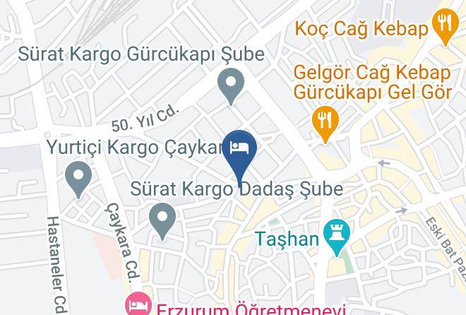 Yakutiye - Yedikapi Otel Maps