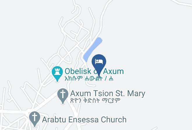 Aksum - Yeha Hotel Maps
