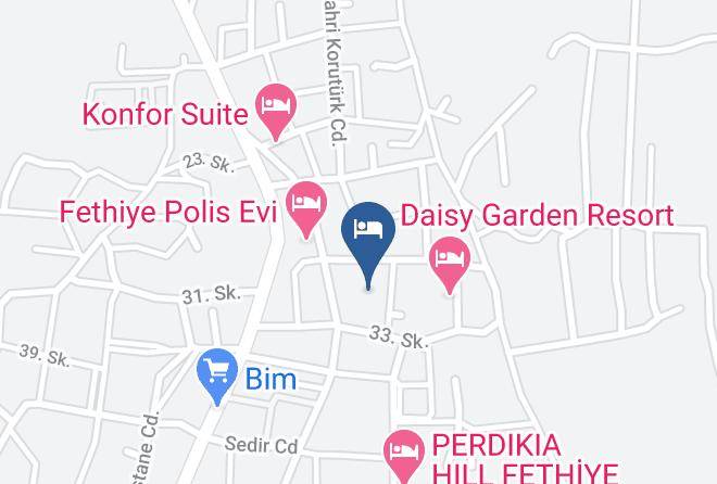 Fethiye - Yel Holiday Resort Maps