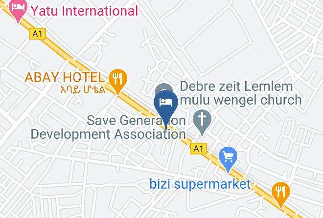 Yerer Kereyu - Yelbe Hotel Maps