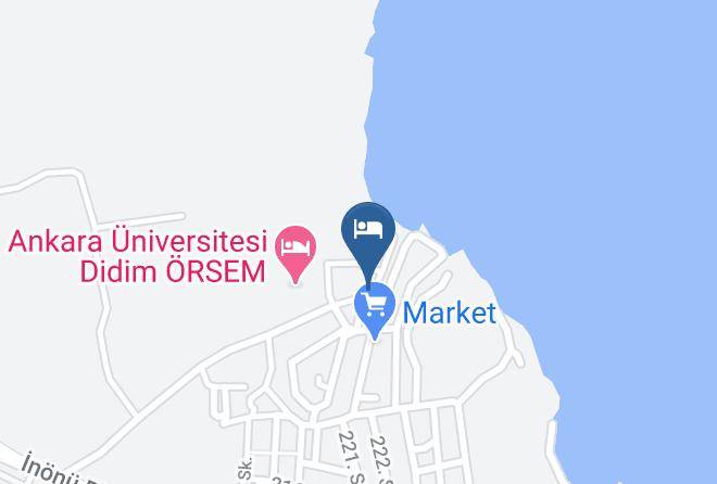 Yelken Beach Otel Map