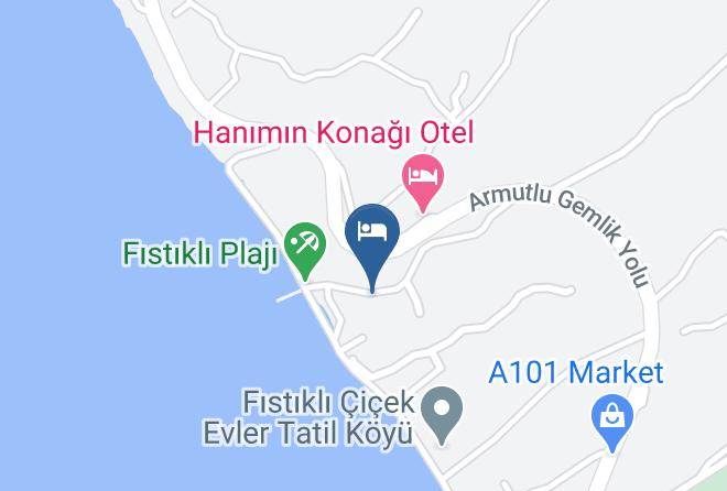 Armutlu - Yelken Pansiyon Maps