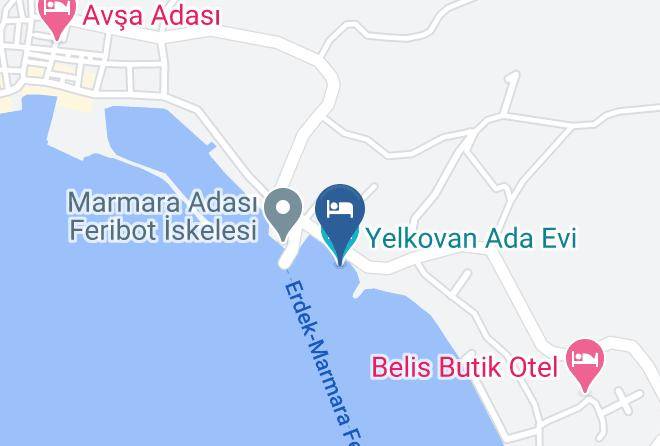 Marmara District - Yelkovan Ada Evi Maps