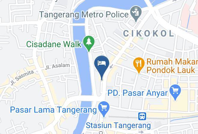 Kota Tangerang - Yellow Bee Hotel Maps