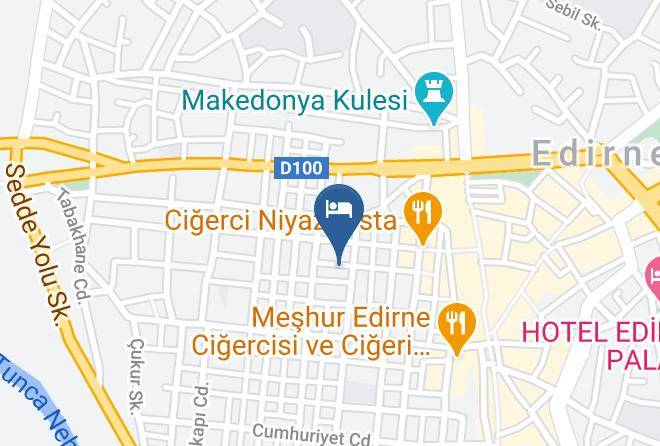 Edirne Mithatpasa - Sari Pansiyon Maps