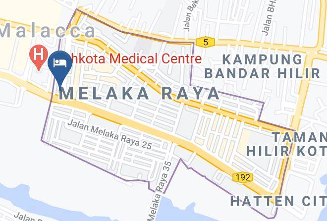 Melaka Tengah - Yellow Mansion Maps