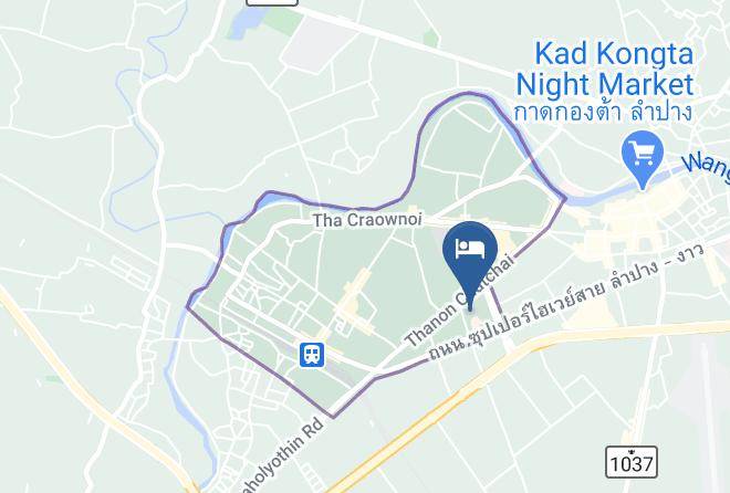 Amphoe Mueang Lampang - Yelllow Tique Hotel Maps