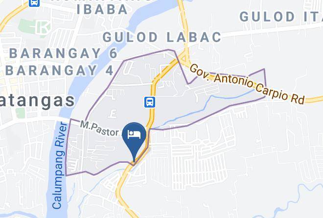 Batangas - Yellowbell Hotel Batangas City Maps