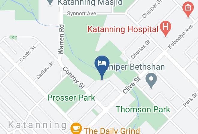 Katanning - Yellowgum Bed And Breakfast Maps