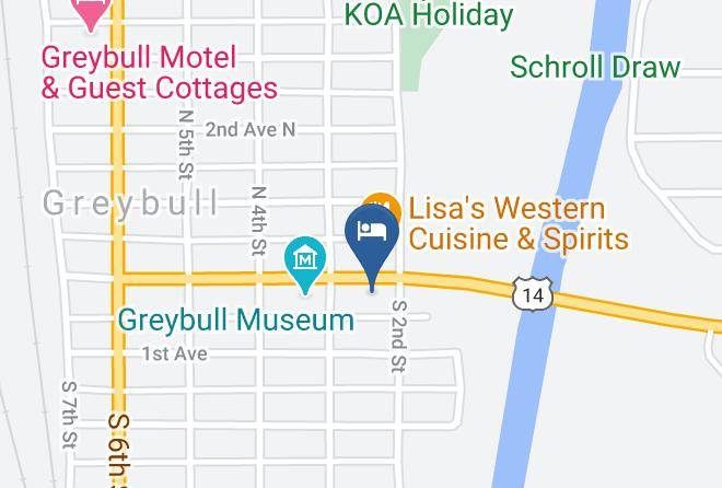 Big Horn - Yellowstone Motel Maps