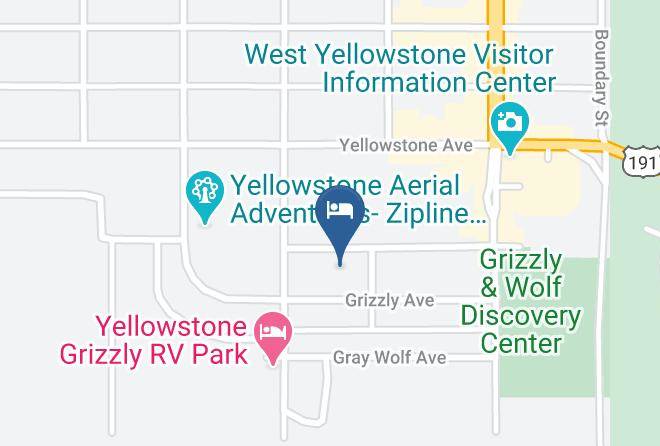 Gallatin - Yellowstone Park Hotel Maps