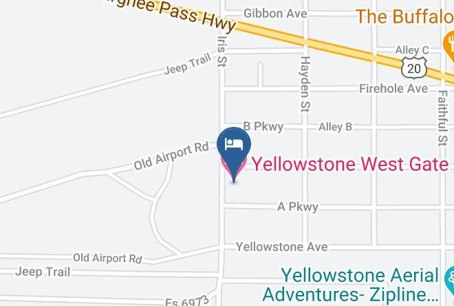 Gallatin - Yellowstone West Gate Hotel Maps