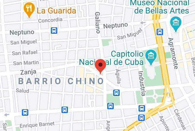 Centro Habana - Yelnia Y Jorge Maps