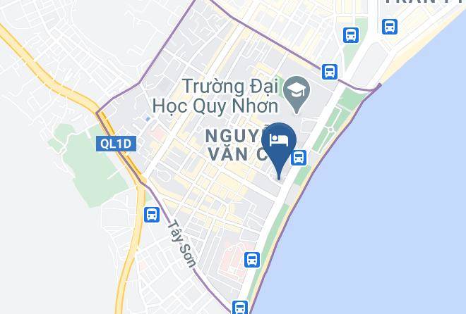 Quy Nhon - Yen Vy 04 Luxury Hotel Maps