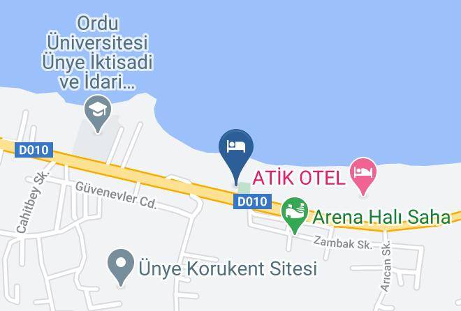 Unye - Yeni Ankara Otel Maps