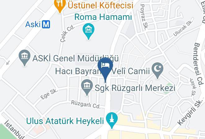 Altindag - Yeni Bahar Oteli Maps