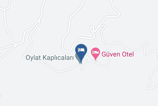 Bursa - Yeni Caglayan Otel Maps