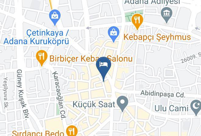 Seyhan - Yeni Park Otel Maps