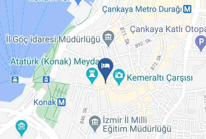 Konak - Yeni Sukran Oteli Maps