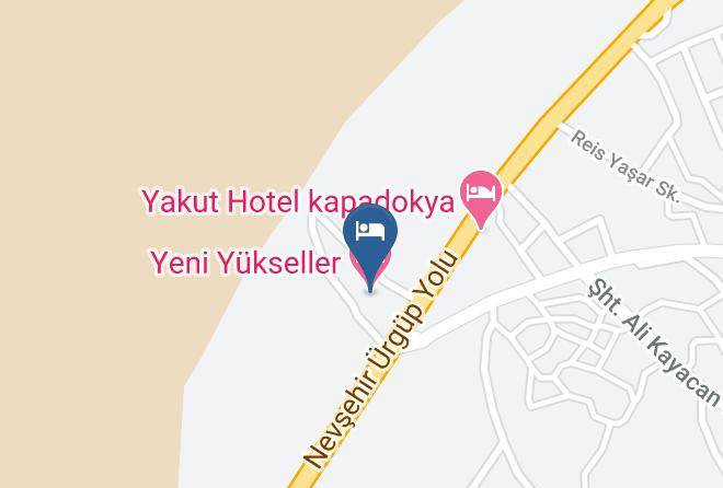 Urgup - Yeni Yukseller Hotel Maps