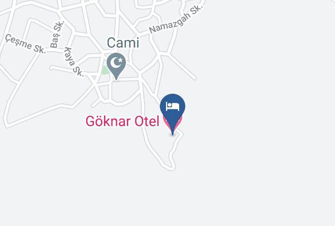 Yenice - Goknar Otel Maps