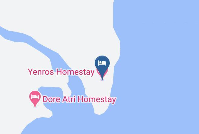Raja Ampat Regency - Yenros Homestay Maps