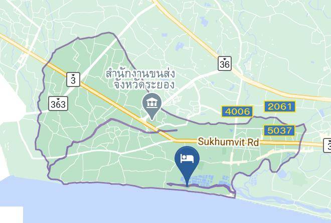 Amphoe Mueang Rayong - Yenruetai Resort Maps