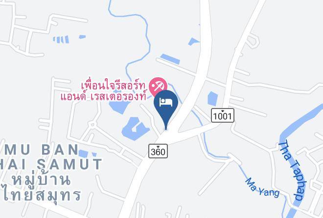 Amphoe Mueang Chumphon - Yenta Resort Maps